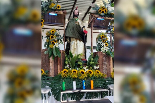 La capilla de San Judas Tadeo, en Villa Esmeralda, Tultitlán, fue profanada tras el ingreso de personas desconocidas.