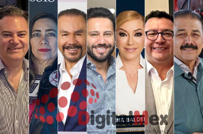 Aurelio Nuño, Dina Morán, Pedro Rodríguez, Anuar Azar, Ana Balderas, Miguel Ángel Ramírez, Miguel Ángel Hernández