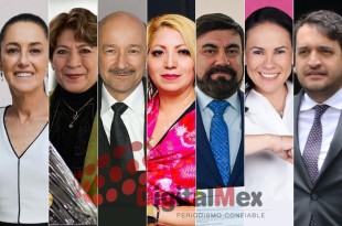 Claudia Sheinbaum, Delfina Gómez, Carlos Salinas, Macarena Montoya, Carlos Maza, Alejandra Del Moral, Andy López