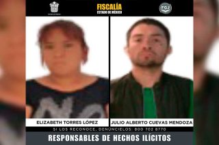 Juez de Chalco impone 77 años a Julio y 61 a Elizabeth por feminicidio infantil de una menor
