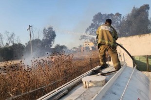 Protección Civil del Edomex llama a extremar precauciones ante incendios en pastizales