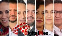 Alejandra del Moral, Elías Rescala, Javier Rivera, Cristian Campuzano, María Isabel Maya, Jacqueline García, Joel Cruz Canseco