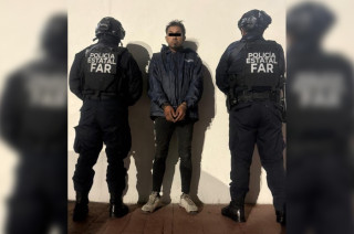 El masculino, junto con los indicios, fue trasladado a la Fiscalía Regional correspondiente.