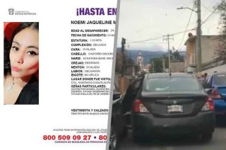 Familiares y amigos han compartido imágenes del automóvil en el que se le vio por última vez.