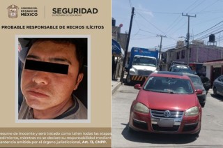 De acuerdo con el análisis videográfico, los posibles responsables viajaban en un Jeep color negro y un Bora color rojo.