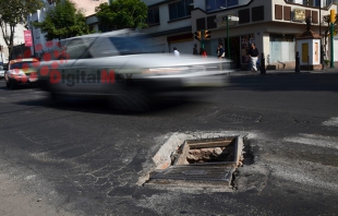 ¡Aguas! Robo de rejillas en Toluca, puede provocar hasta la muerte, reconoce autoridad