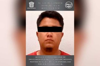 Diego Emiliano “N”, de 19 años, fue presentado ante el Agente del Ministerio Público