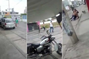 #Video: Momento de la balacera en Santa Ana Tlapaltitlán en #Toluca