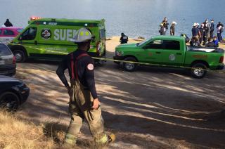 Personal de emergencias recupero el cuerpo del joven