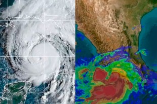 El huracán John se activa cerca de Michoacán, mientras que Helene, en categoría 3, amenaza el noroeste de Florida.