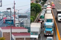 El tránsito vehicular es desviado hacia el libramiento a Chalco o a la carretera federal México-Cuautla