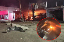 El siniestro ocurrió en las instalaciones de la gasera conocida como “Energético de Chalco”, ubicada en la esquina de las calles Aquiles Serdán y Adolfo López Mateos.