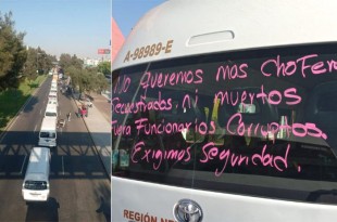 El representante de la agrupación que aglutina a más de 40 rutas metropolitanas aseguró que un grupo criminal exige cuotas de 25 mil pesos.