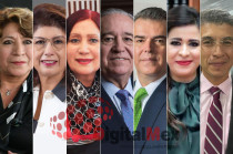 Delfina Gómez, Mariela Gutiérrez, Rosa Wong, Valentín Diez, Francisco Cervantes, Laura González, Osvaldo Cortés