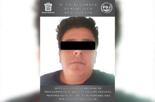 Identificado como Ángel “N”, de 29 años