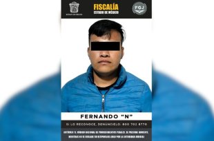 Elementos de la Fiscalía mexiquense cumplimentaron una orden de aprehensión contra Fernando “N”.