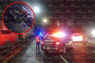 Un motociclista murió tras un accidente registrado sobre Paseo Tollocan.