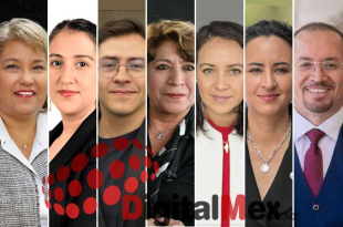 Luz María Hernández, Nayeli Gómez, Carlos Brito, Delfina Gómez, Aurora González, Ana Yurixi Leyva, Omar Ortega