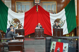 Sesión de la Diputación Permanente del Congreso mexiquense