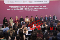 El Gobierno del Edoméx realizó la entrega formal de 20 unidades médicas al IMSS-Bienestar, como parte del convenio de coordinación firmado con el gobierno federal.