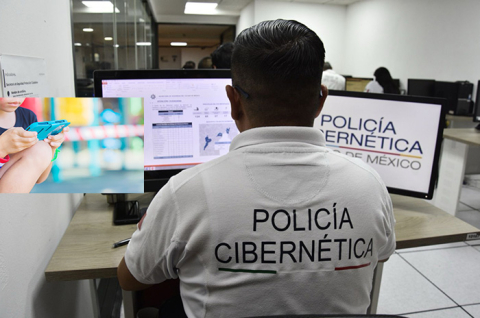 Elementos de la Policía Cibernética del Estado de México brindan orientación y atienden denuncias relacionadas con delitos digitales las 24 horas del día.