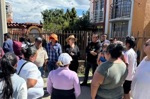 Mantienen activo el Plan de Contingencias en Chicoloapan por lluvias que afectaron casas en la Hacienda Piedras Negras.