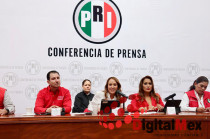 Cristina Ruiz Sandoval, presidenta del PRI en Edomex, denuncia aumento de delitos, falta de servicios médicos y promesas incumplidas de Morena.