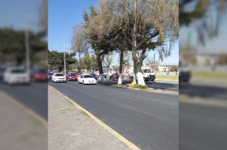 El accidente alertó a las autoridades de Protección Civil de Metepec.