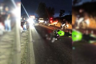 Un hombre resultó herido de bala en la cabeza tras ser atacado por sujetos que viajaban en motocicleta sobre la carretera México-Tulancingo.