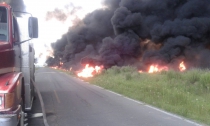 Explota ducto de Pemex en Atlacomulco