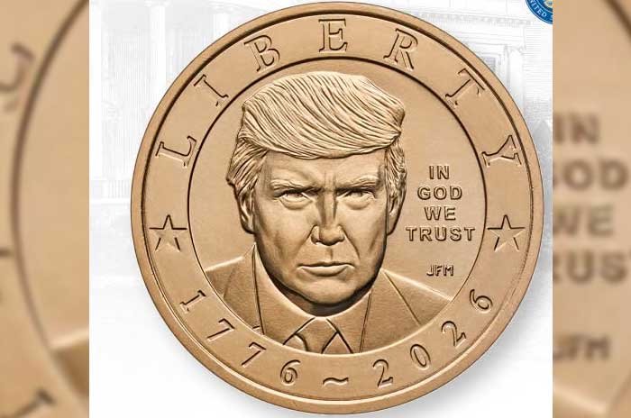 La U.S. Mint vende rollos de 25 monedas por 61 dólares y bolsas de 100 por 154.50