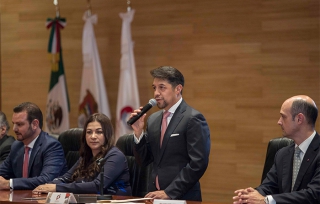A jueces y notarios los une búsqueda de la paz social: Sergio Medina Peñaloza