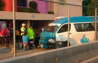 Choque en la México-Puebla deja saldo de 12 lesionados