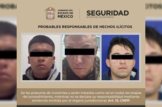 Los presuntos responsables intentaron huir en motocicletas tras ser sorprendidos en flagrancia