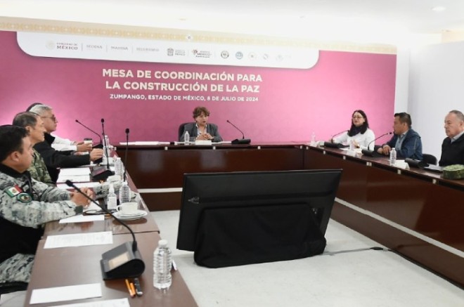Se realizó la Mesa de Coordinación para la Construcción de la Paz, la número 130 del año. 