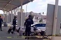 En la escena dejaron cerca de 20 casquillos percutidos en la zona.