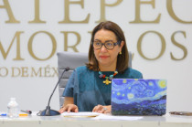 Azucena Cisneros informó sobre resultados del plan de seguridad