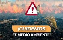 Piden a la ciudadanía evitar fogatas, quema de pirotecnia y reportar contingencias