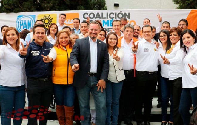 Promete coalición PAN, PRD y MC más de 3 millones de votos