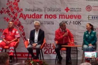 Alista Cruz Roja Toluca 10a edición de carrera atlética