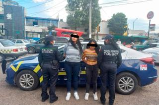 Los elementos policiacos detectaron a estas personas en actitud sospechosa y en evidente estado de ebriedad.