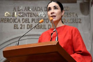 La diputada de Morena recordó que el Edoméx es el primer lugar nacional en feminicidios y tercero en homicidios.