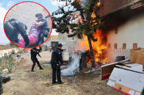 El incendio, presuntamente originado en una estructura improvisada, fue controlado a tiempo por bomberos, evitando una tragedia mayor.