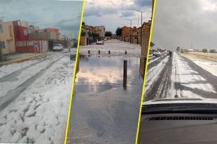 #Video: Tremenda granizada sorprende a vecinos de #Tecámac