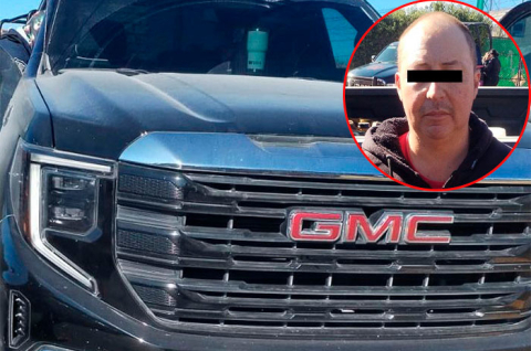 Enrique Octavio “N” fue interceptado al intentar evadir un filtro de revisión sobre Calzada al Pacífico, en San Antonio Buenavista.