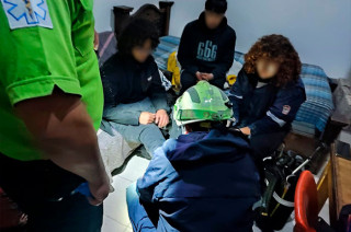 #Video: Rescatan a tres hombres extraviados en el Nevado de Toluca; un extranjero herido