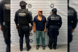Fue trasladado al Ministerio Público para definir su situación jurídica.
