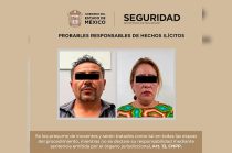 Elizabeth “N” y Rafael “N”, ambos de 39 años, fueron detenidos en Dexcani Bajo.