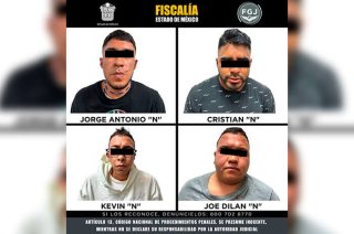 Cuatro sujetos fueron vinculados a proceso por su probable participación en un homicidio ocurrido en la colonia Benito Juárez, en Naucalpan.