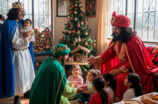 En México, el Día de Reyes inicia la noche del 5 de enero, cuando niñas y niños esperan la llegada de los regalos